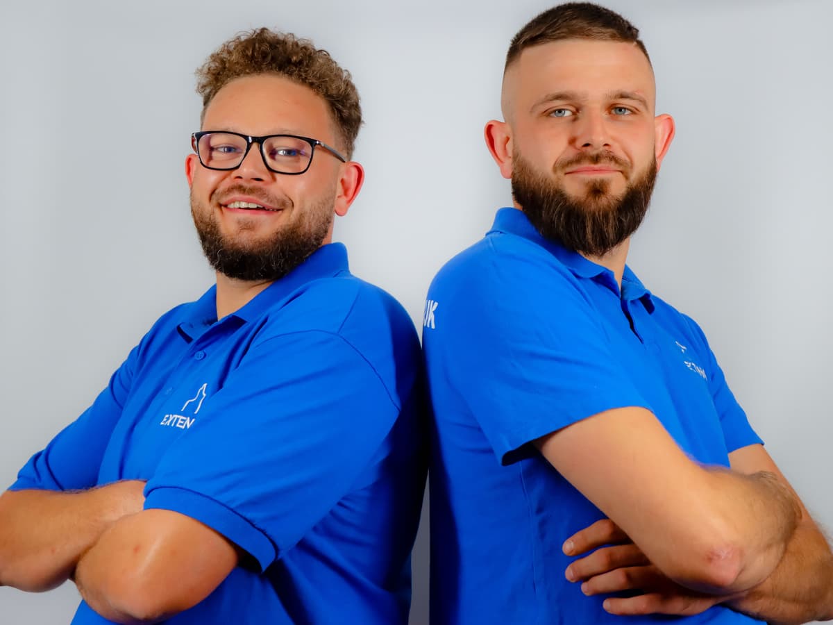 Patryk and Michal Peplinski, founders of Extendia